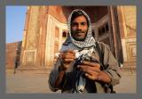 Indischer Fotoprofi, angeblich mit selbst zusammengebauter Kamera.