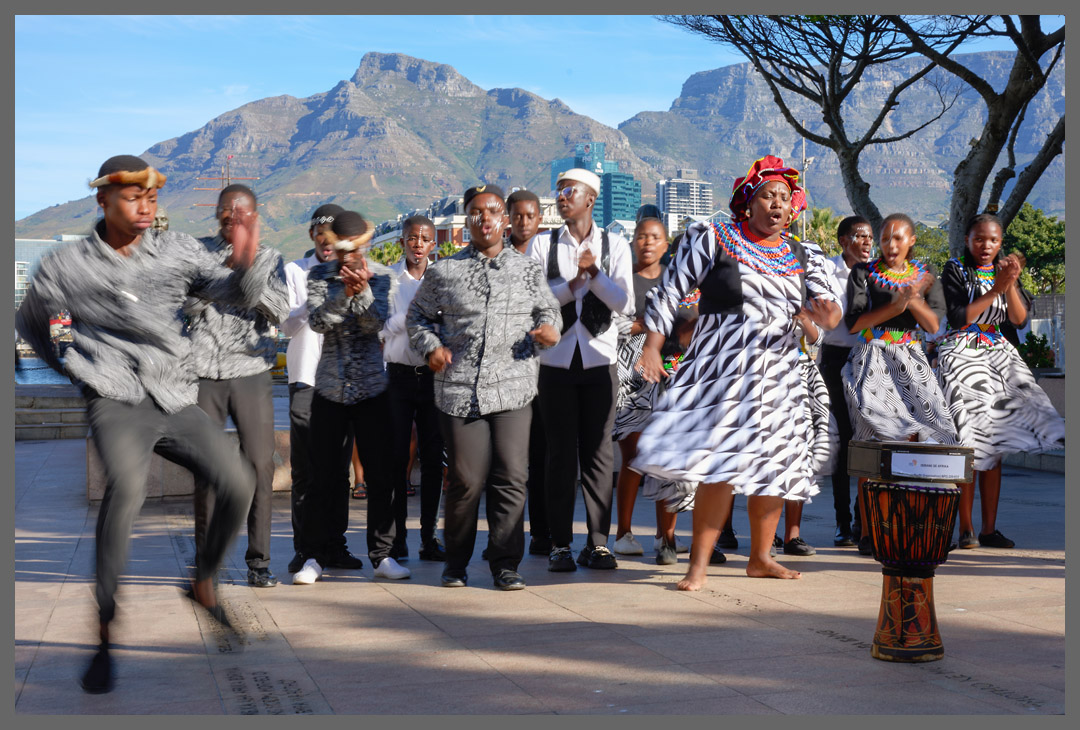 Straßenmusik in Kapstadt
