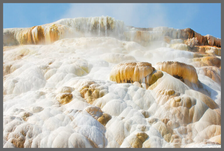 Sinterterrassen von Mammoth Hot Springs II
