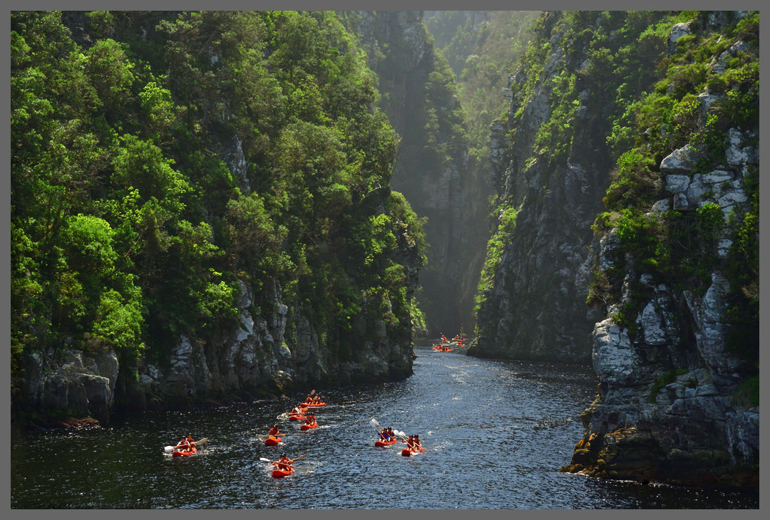 Mündung des Stormsrivier - Tsitsikamma NP am Indischen Ozean (Garden Route)